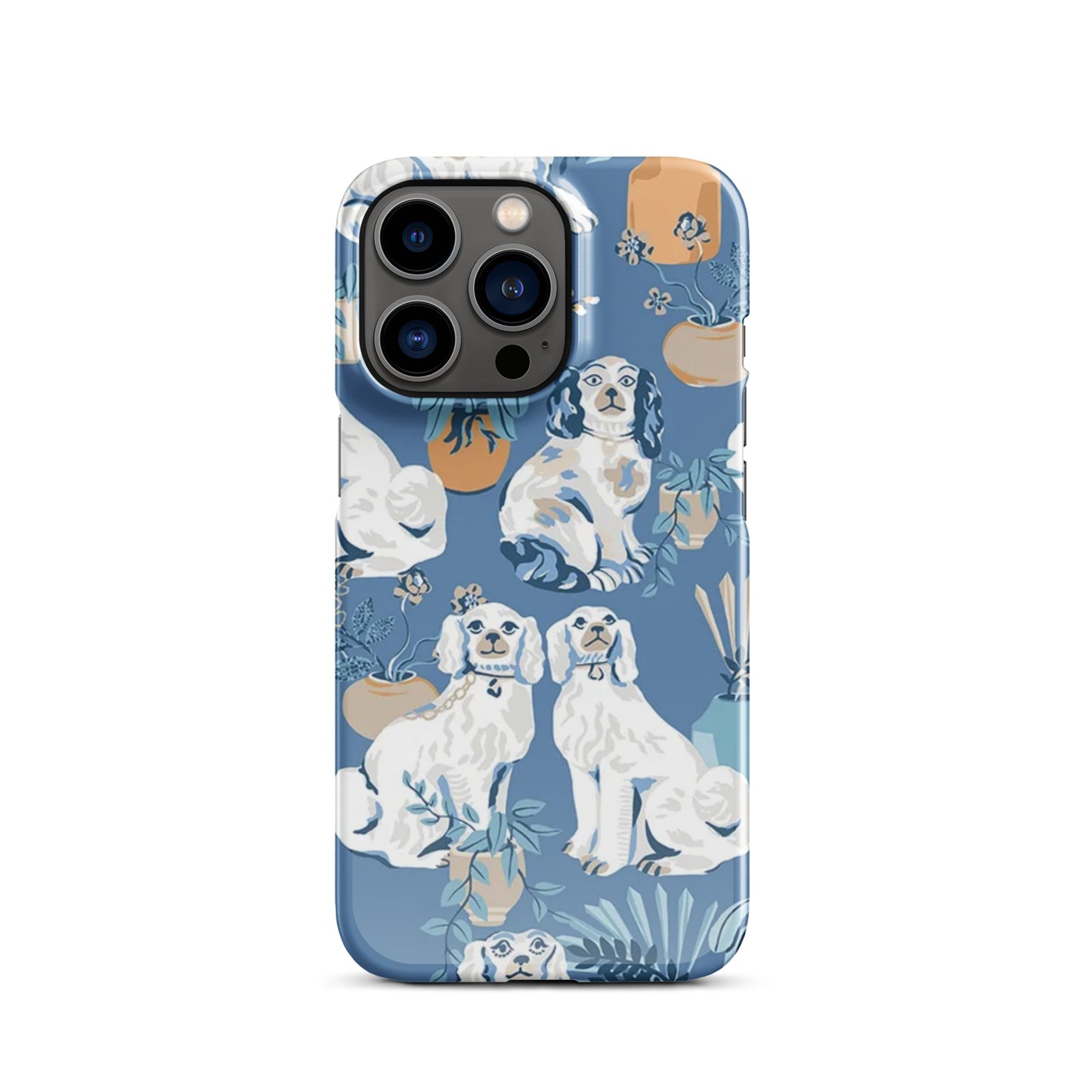 Staffordshire French Blue Snap case for iPhone®