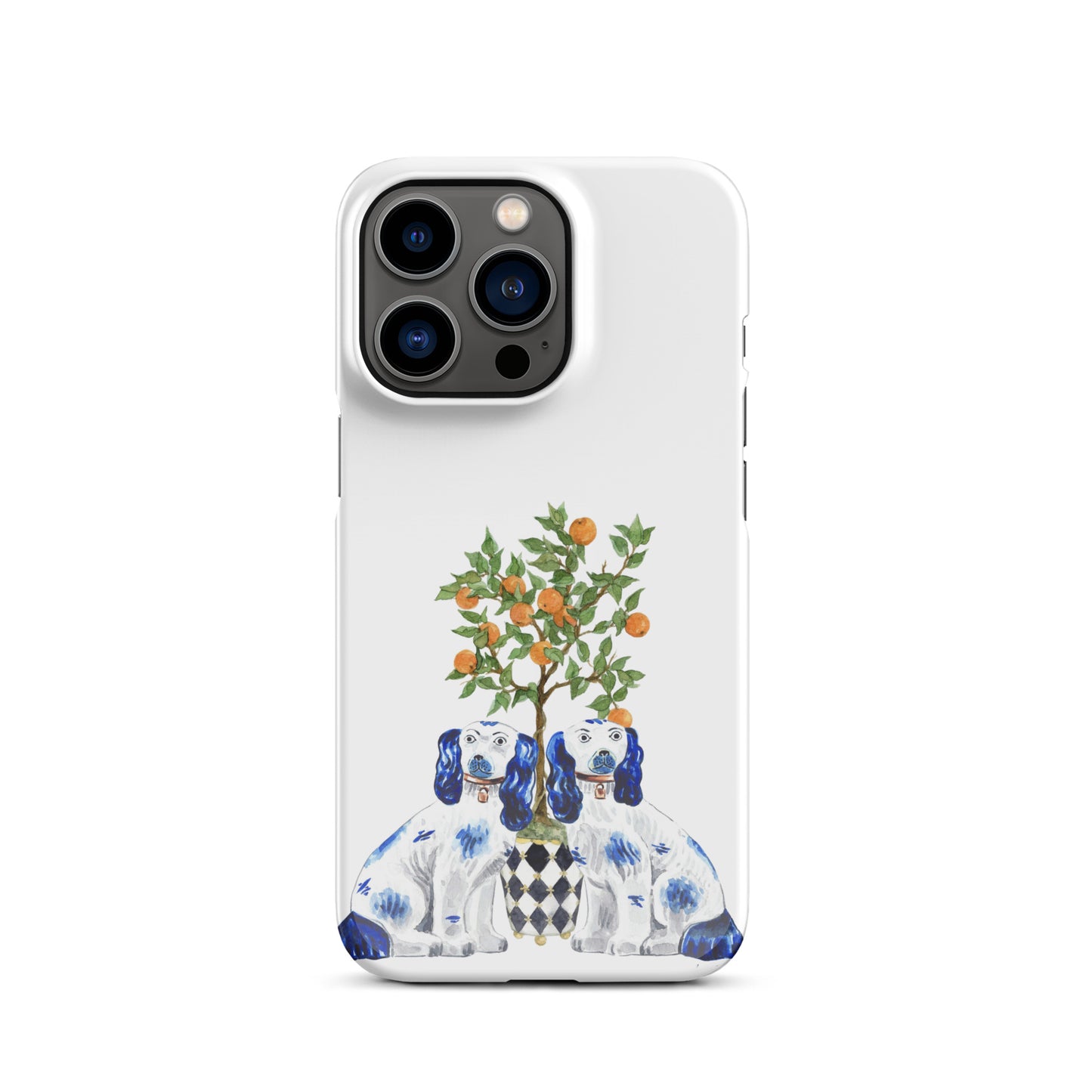 Blue Staffordshire Snap case for iPhone®