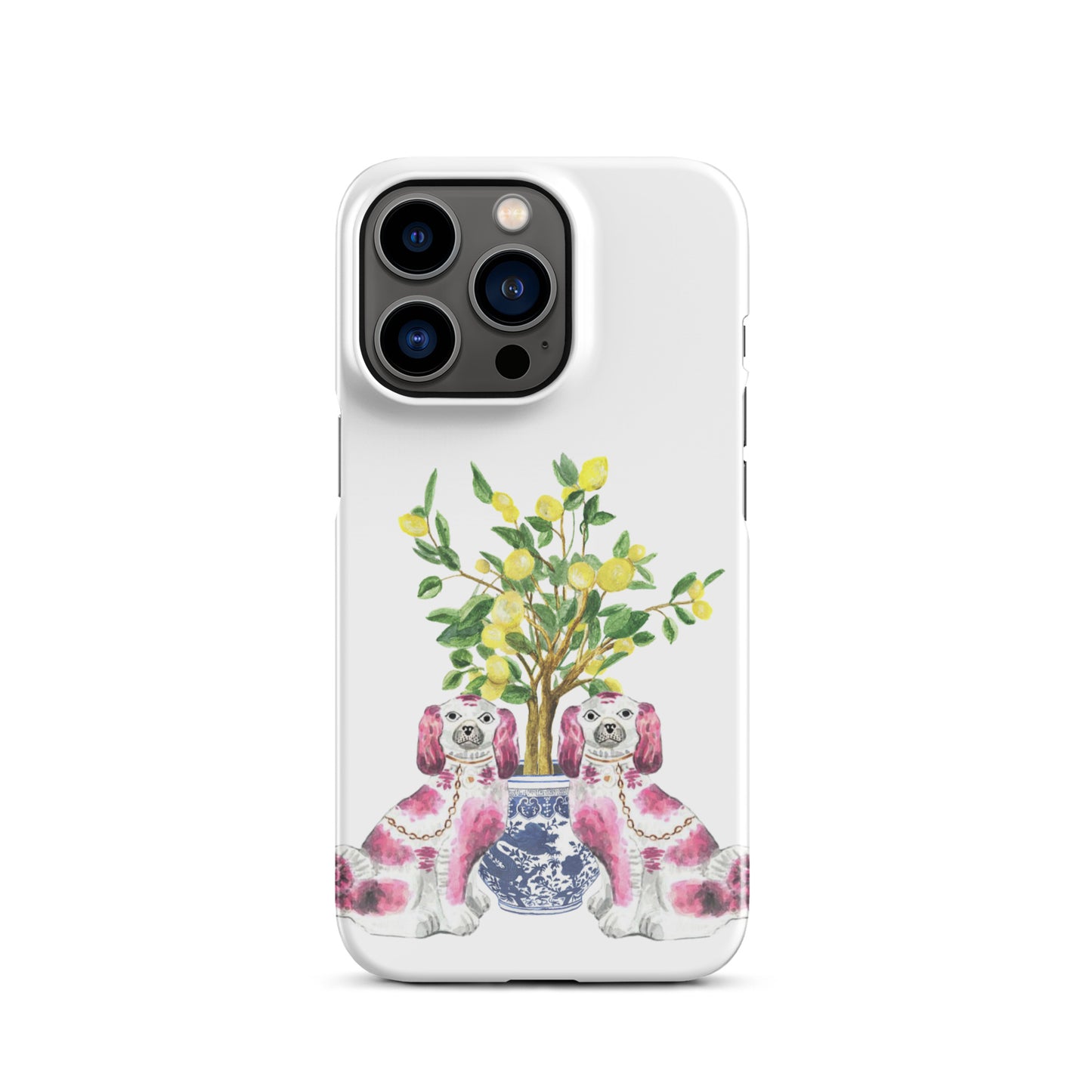 Pink Staffordshire Snap case for iPhone®
