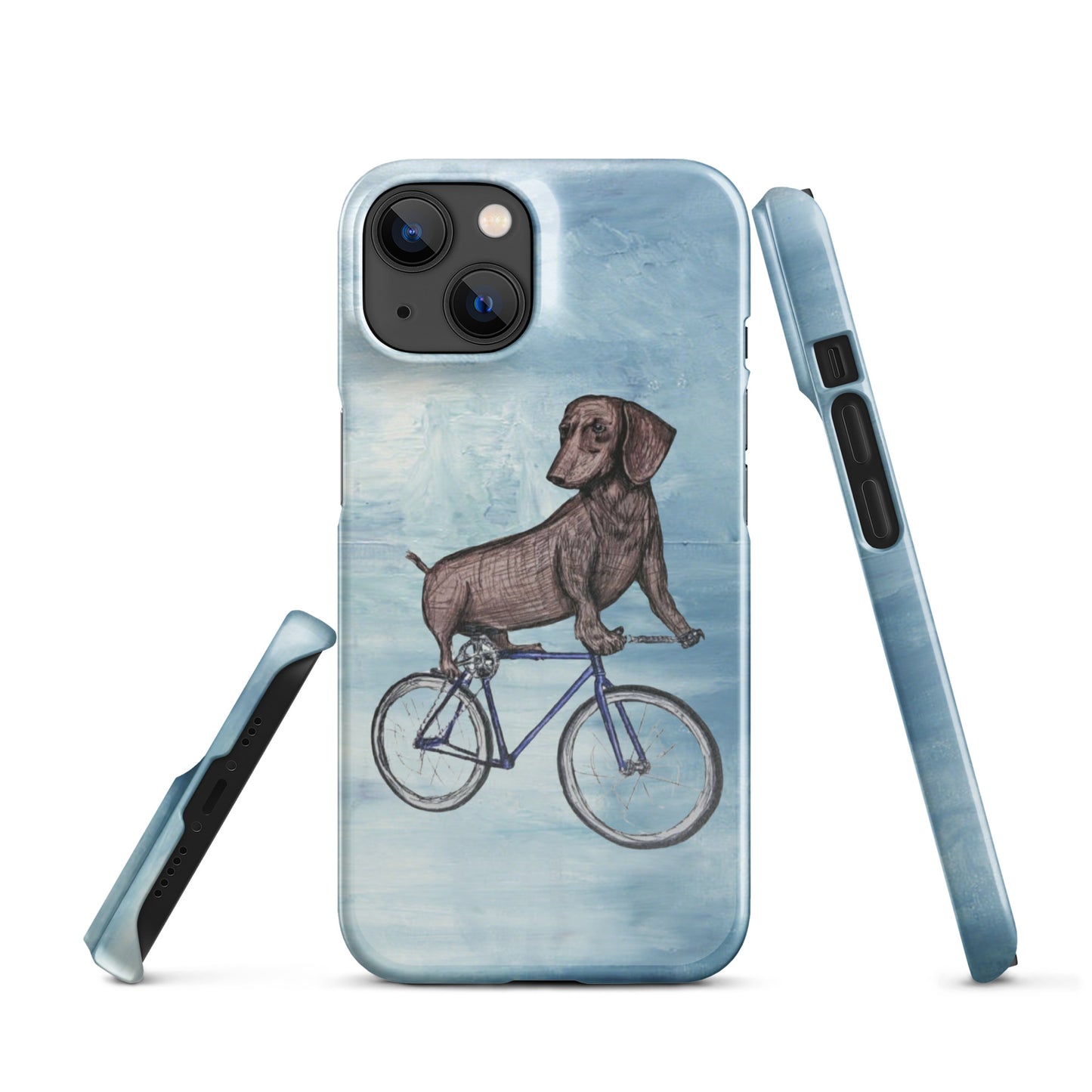 Weiner On Wheels Snap case for iPhone®