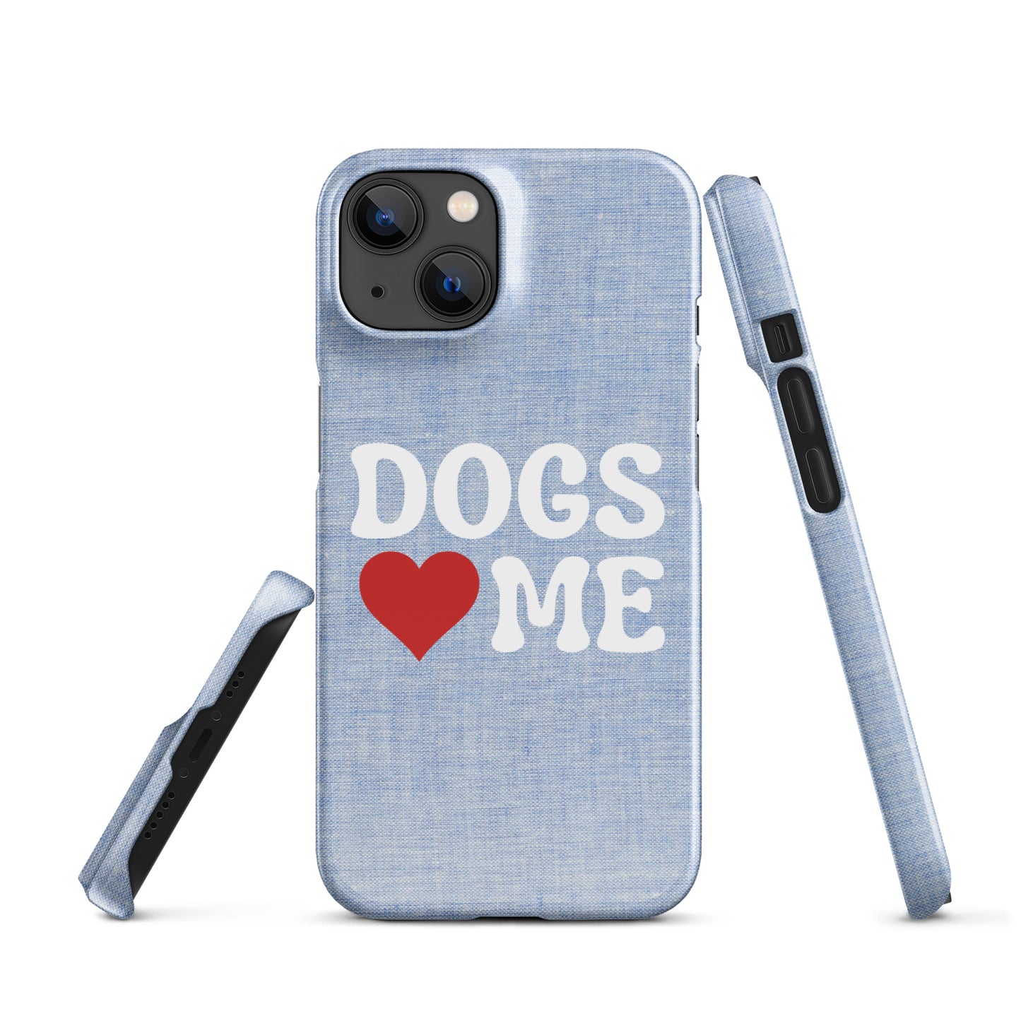 Dogs Love Me Snap case for iPhone®