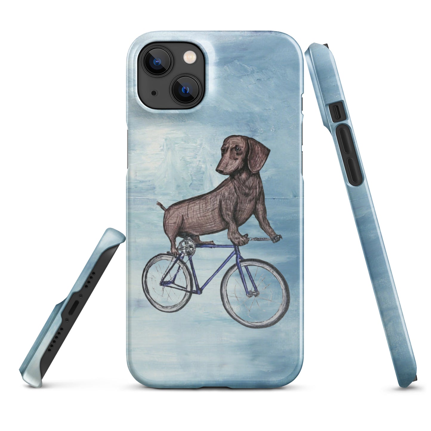 Weiner On Wheels Snap case for iPhone®