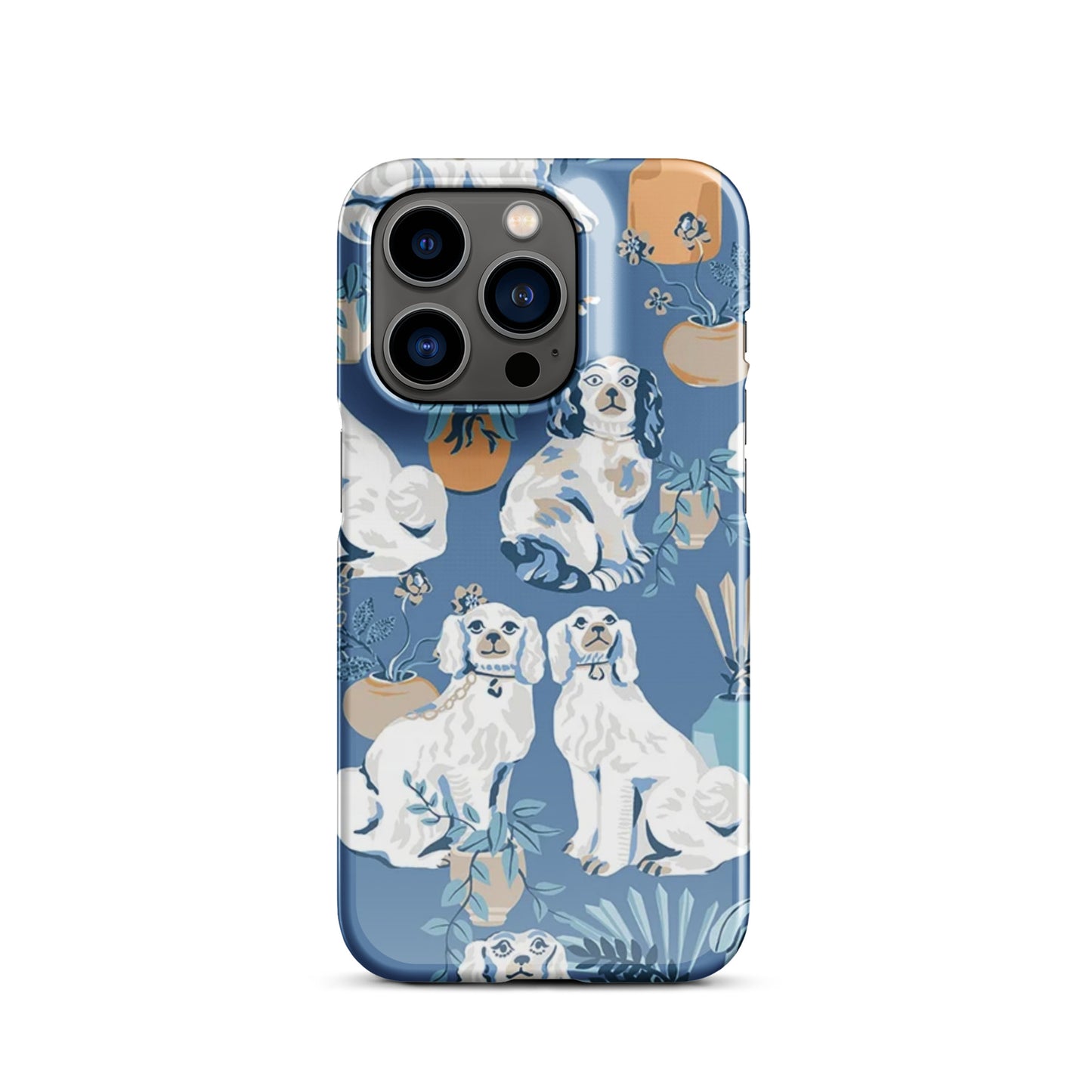 Staffordshire French Blue Snap case for iPhone®