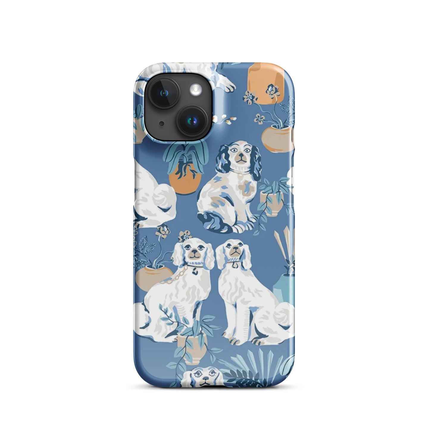 Staffordshire French Blue Snap case for iPhone®