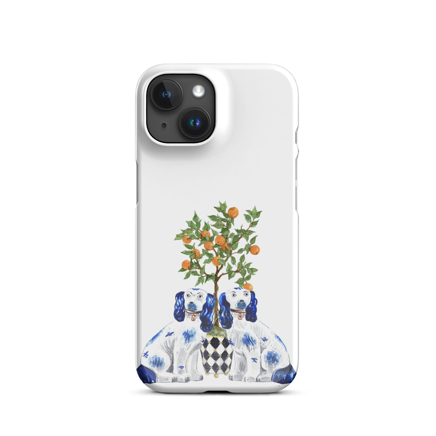 Blue Staffordshire Snap case for iPhone®
