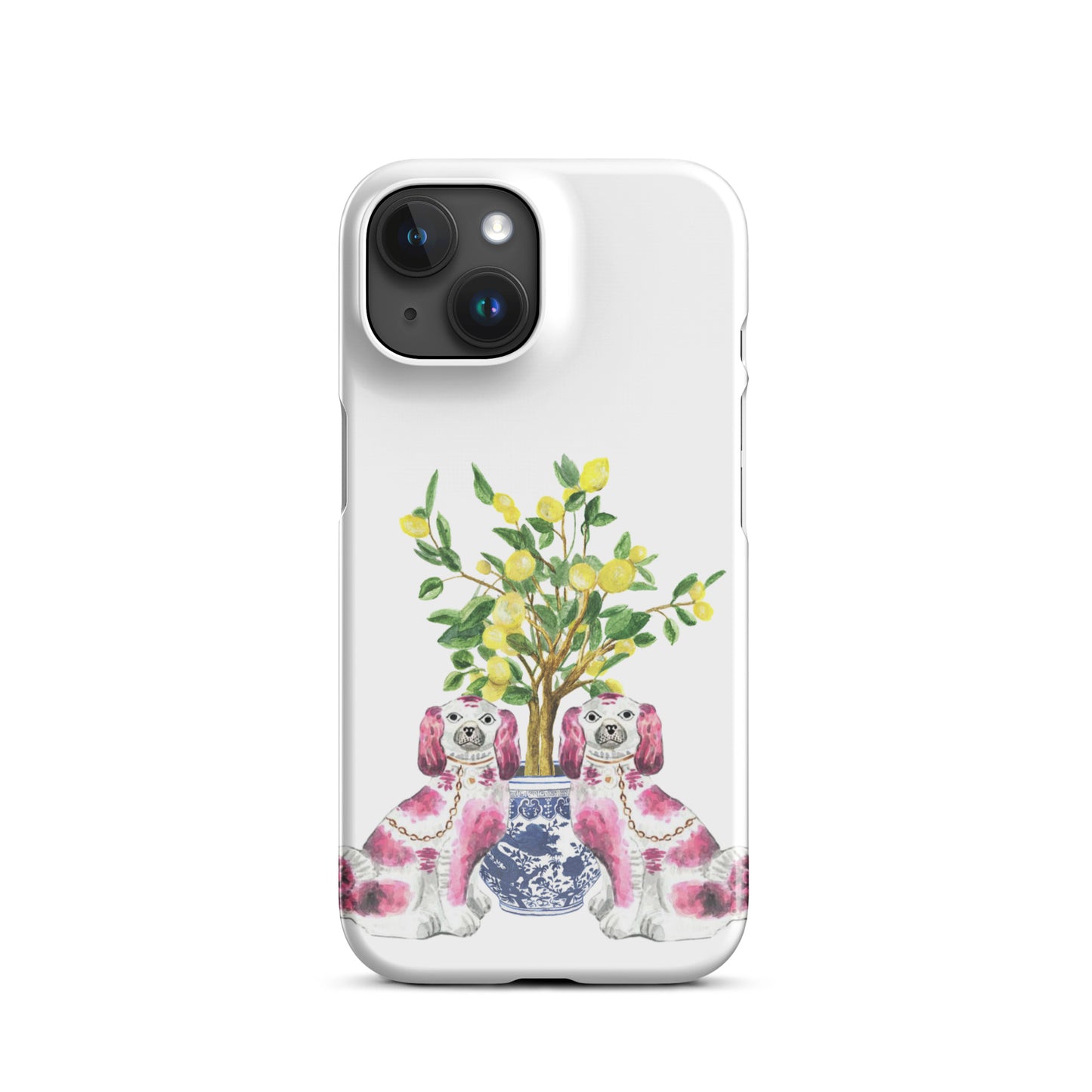 Pink Staffordshire Snap case for iPhone®