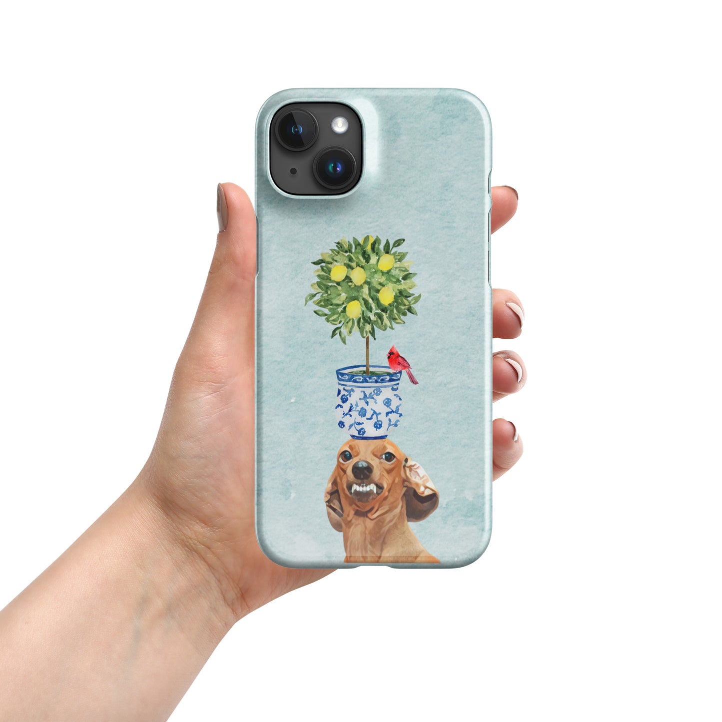 Mean Dog Snap case for iPhone®