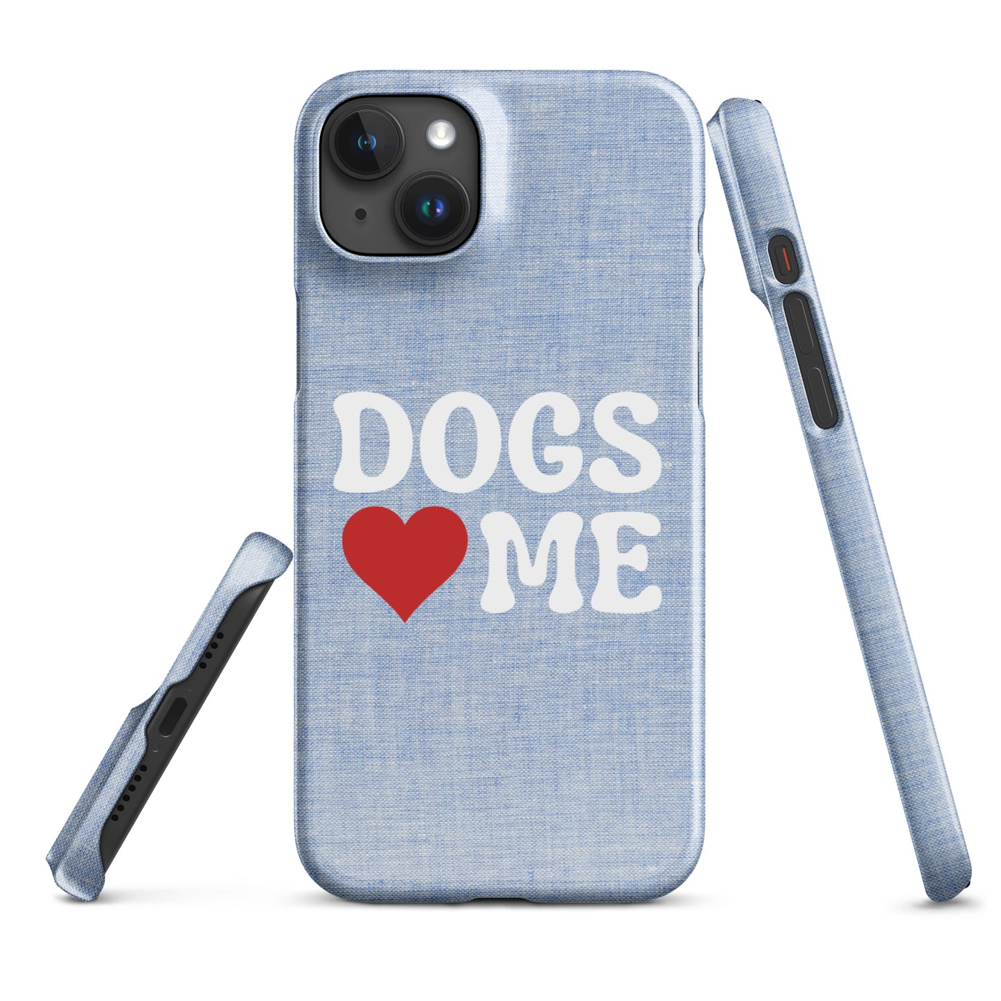 Dogs Love Me Snap case for iPhone®