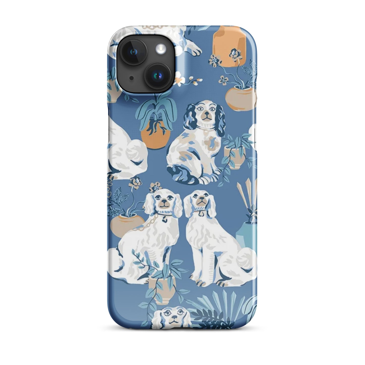 Staffordshire French Blue Snap case for iPhone®