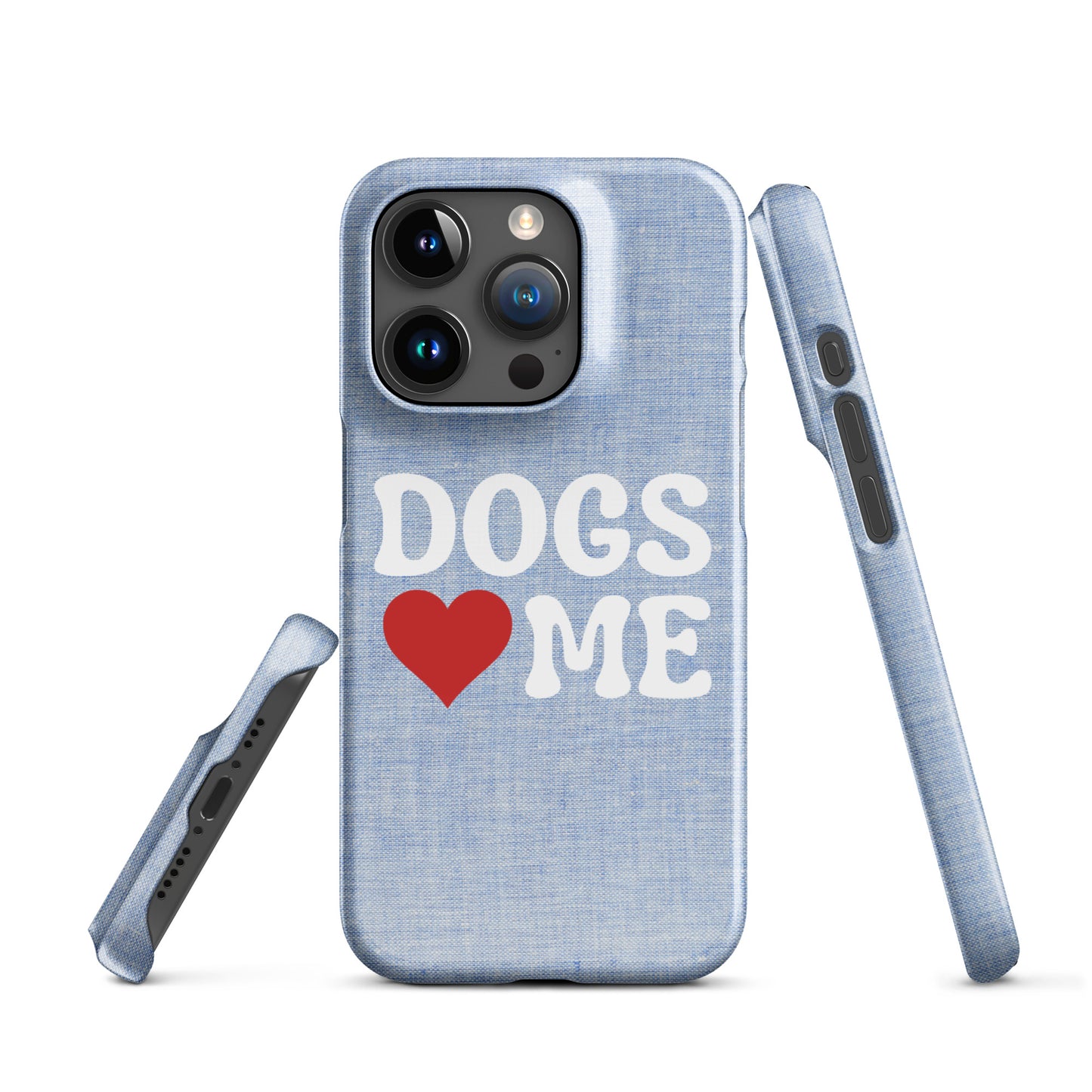 Dogs Love Me Snap case for iPhone®