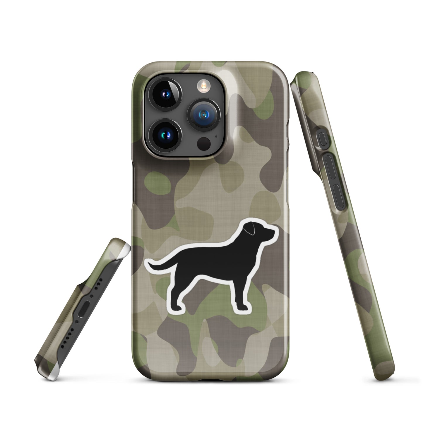 Hunting Dog Camo Snap case for iPhone®