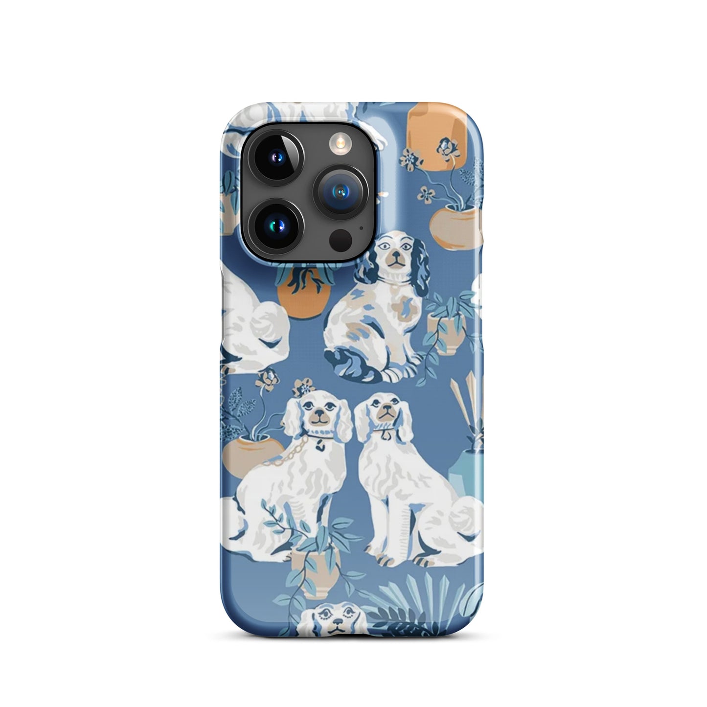 Staffordshire French Blue Snap case for iPhone®