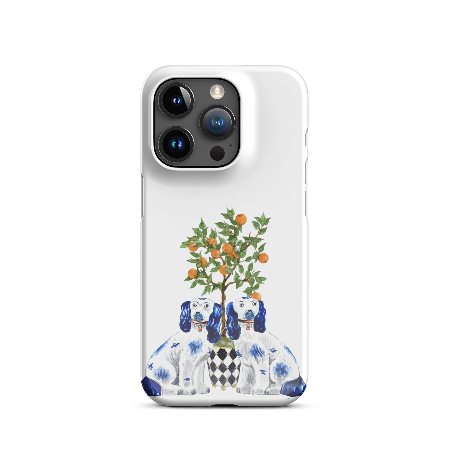 Blue Staffordshire Snap case for iPhone®