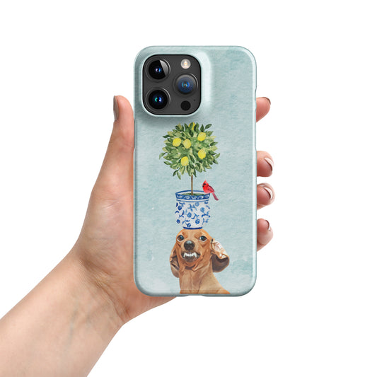 Mean Dog Snap case for iPhone®