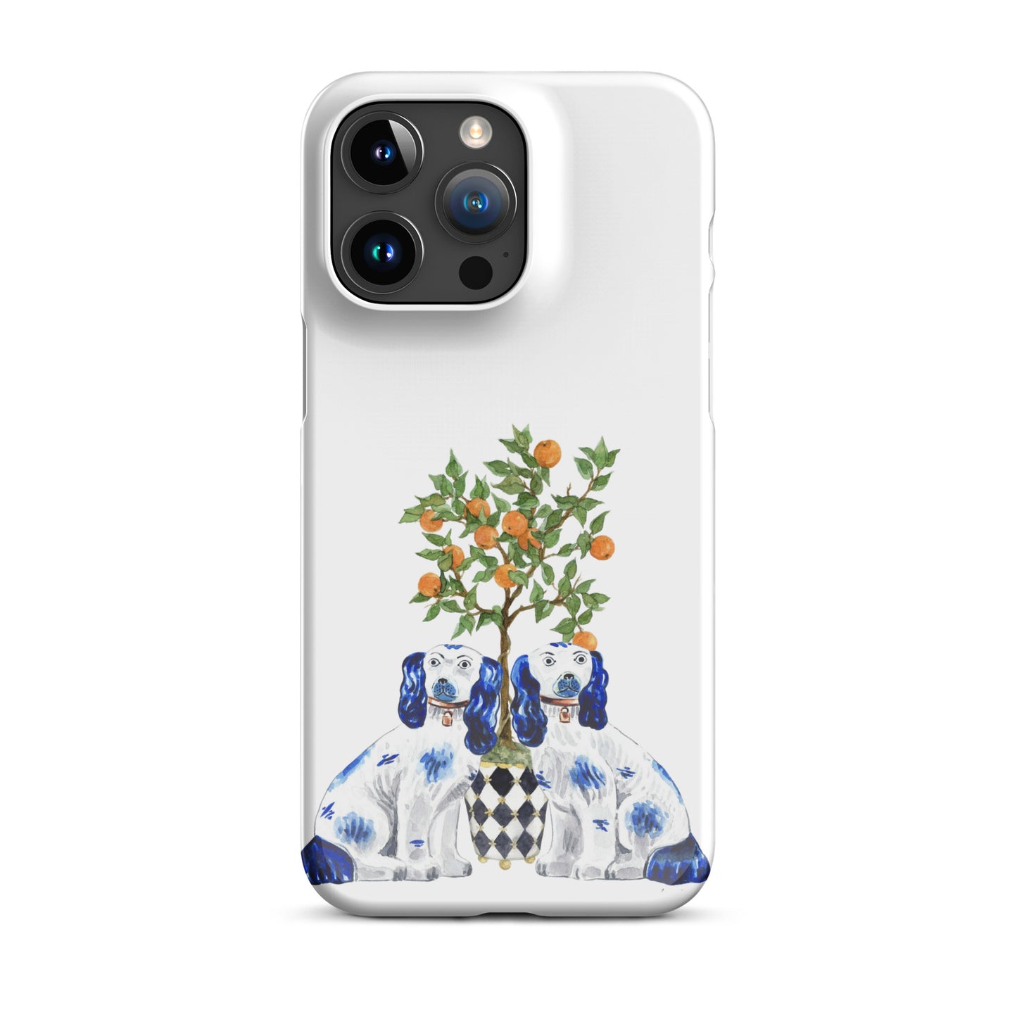 Blue Staffordshire Snap case for iPhone®