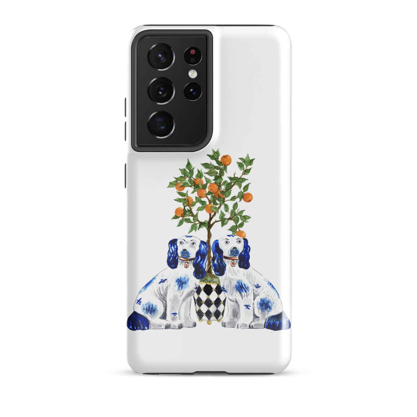 Blue Staffordshire Tough case for Samsung®