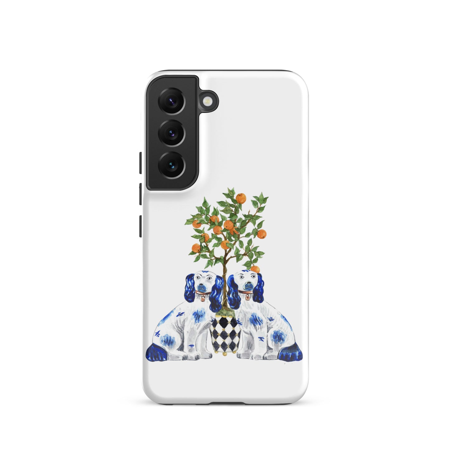 Blue Staffordshire Tough case for Samsung®