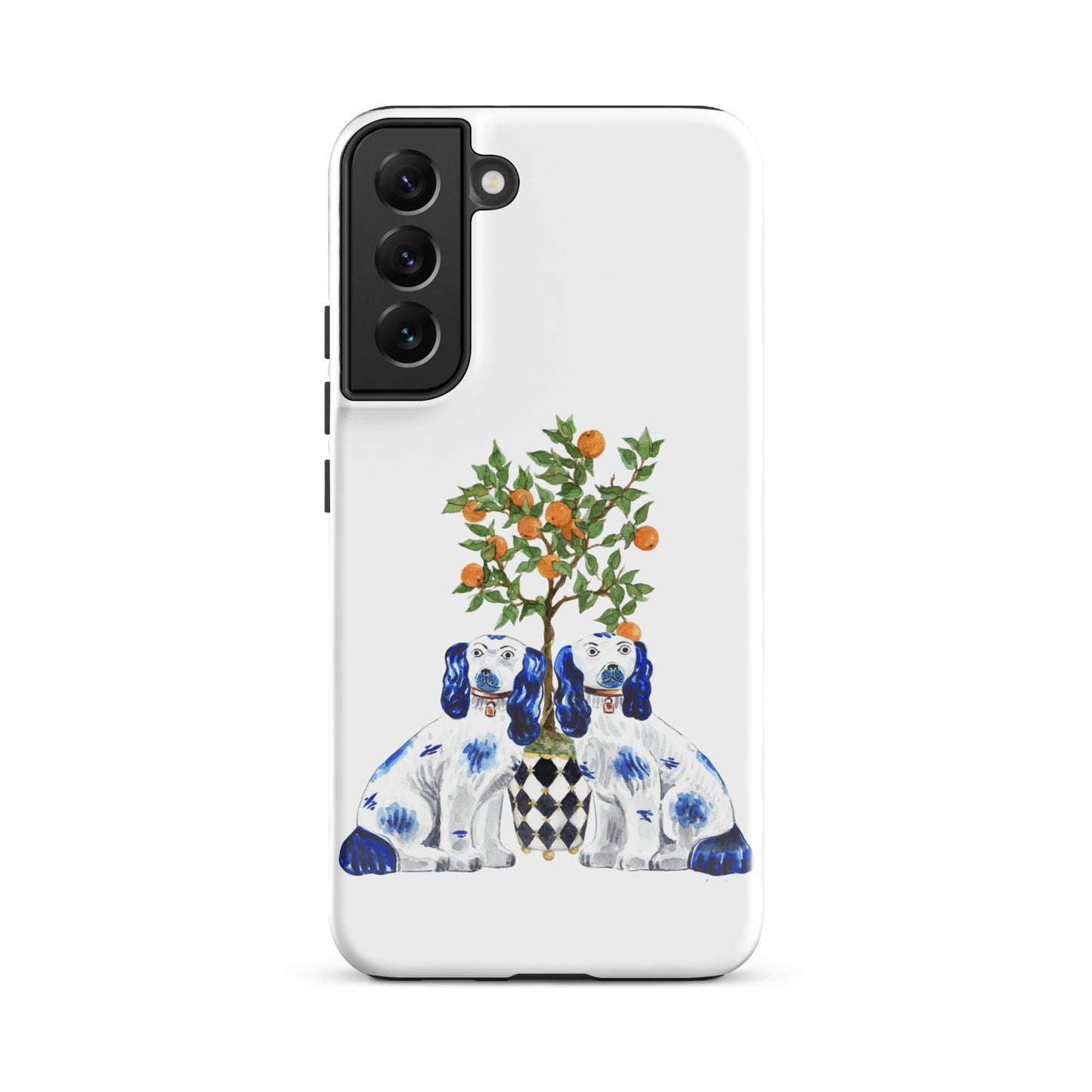 Blue Staffordshire Tough case for Samsung®