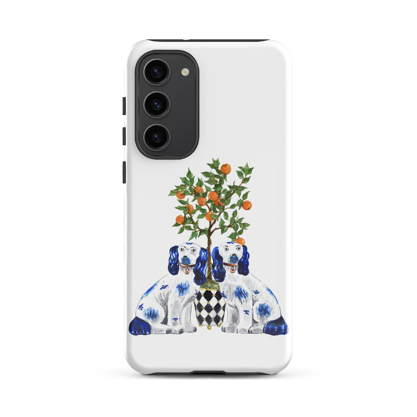 Blue Staffordshire Tough case for Samsung®