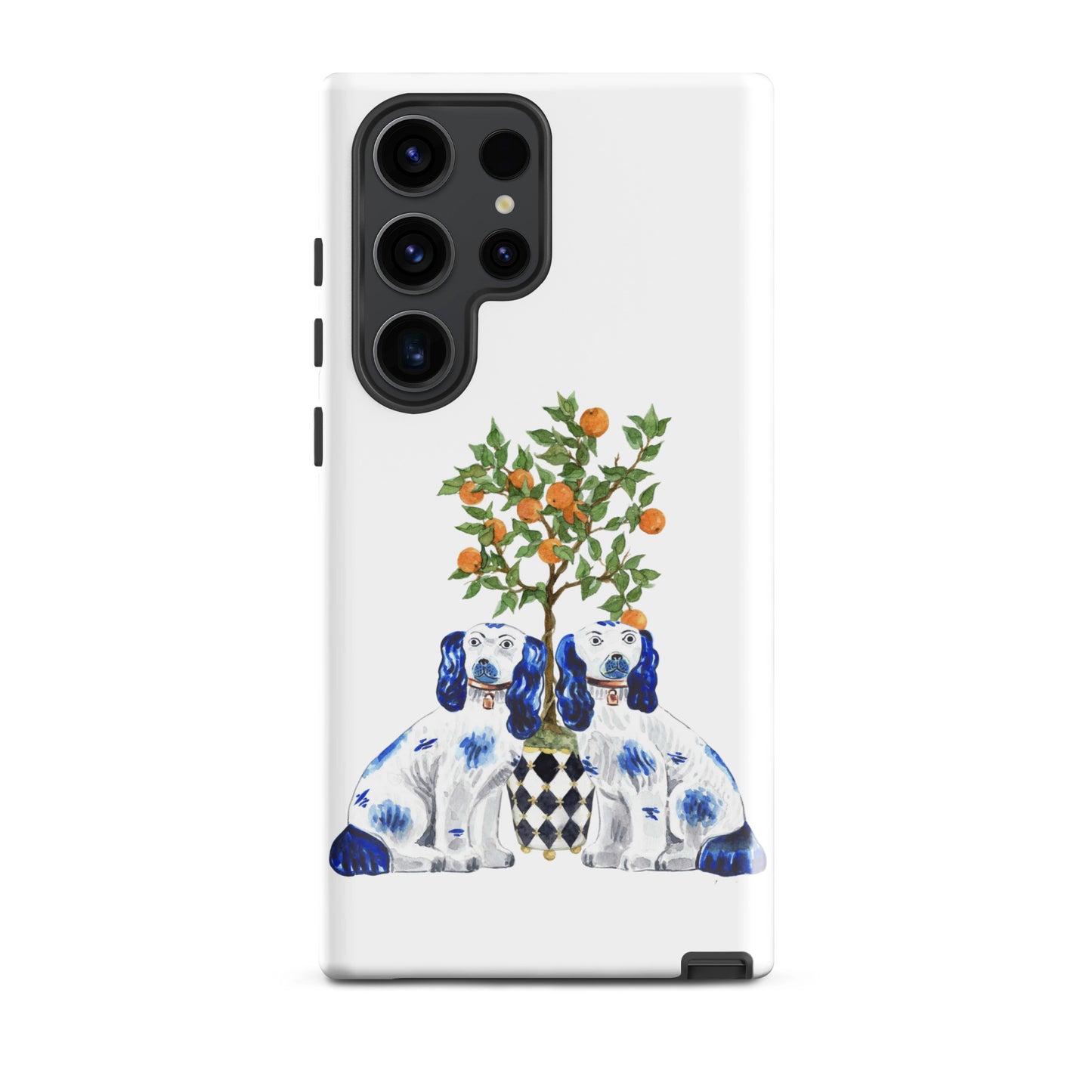 Blue Staffordshire Tough case for Samsung®