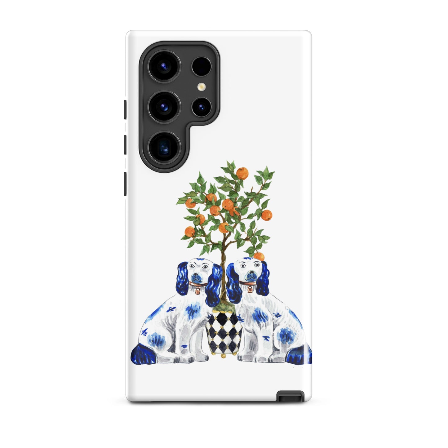 Blue Staffordshire Tough case for Samsung®