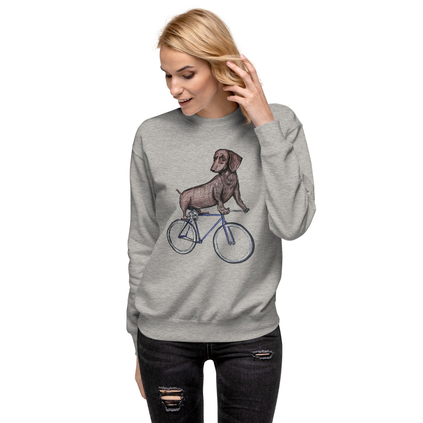 Weiner Cycle Unisex Premium Sweatshirt