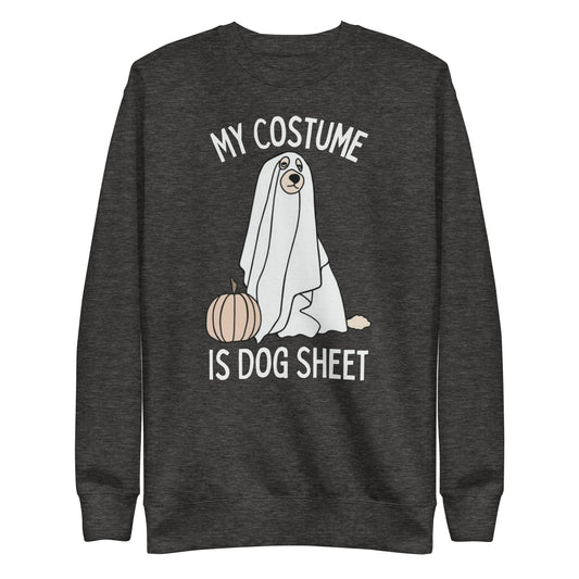 Dog Sheet Costume Unisex Premium Sweatshirt