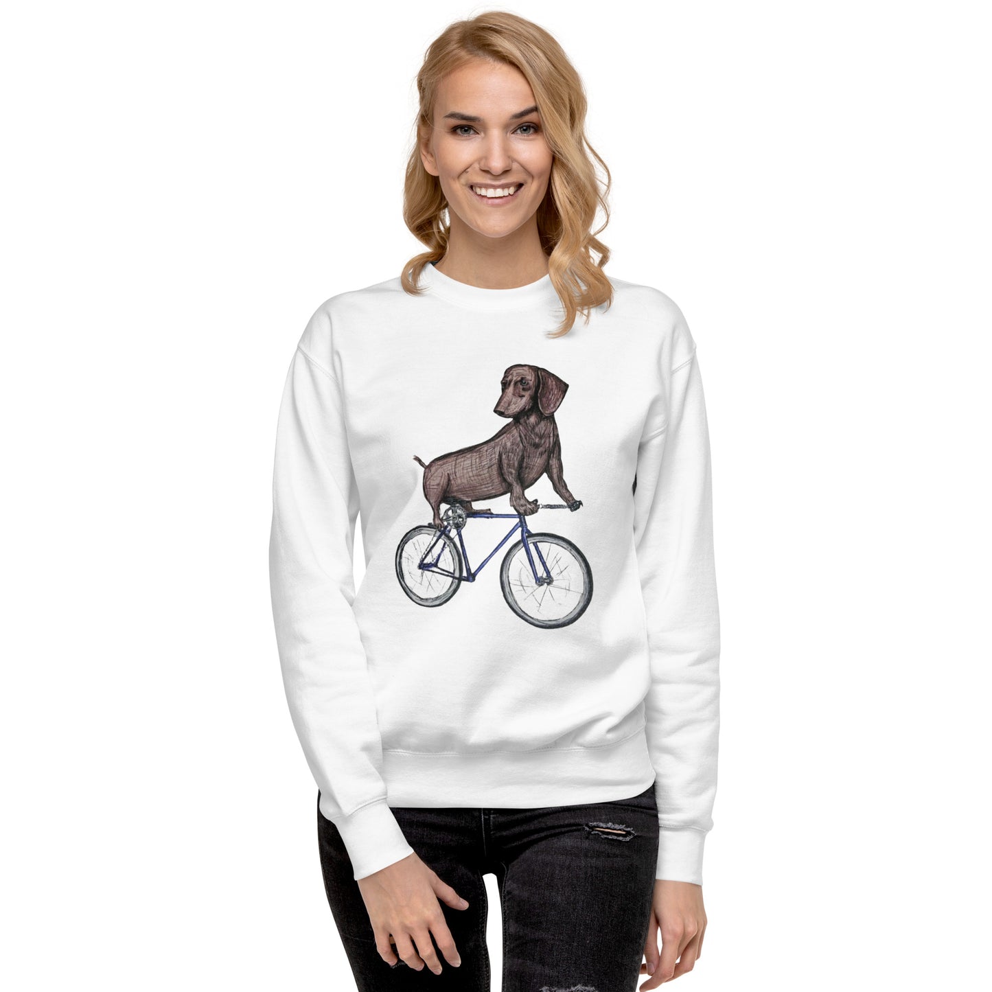 Weiner Cycle Unisex Premium Sweatshirt