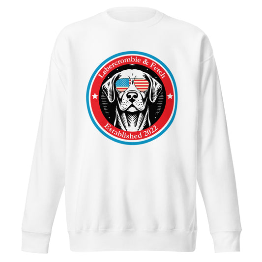 Patriotic Labercrombie Unisex Premium Sweatshirt