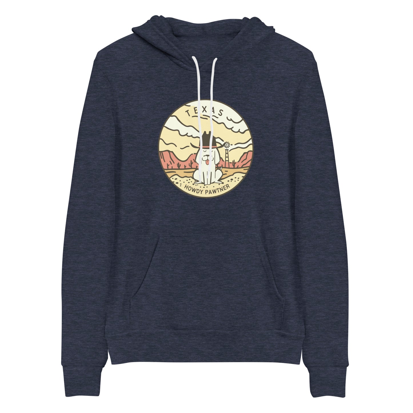 Howdy Pawtner Unisex hoodie