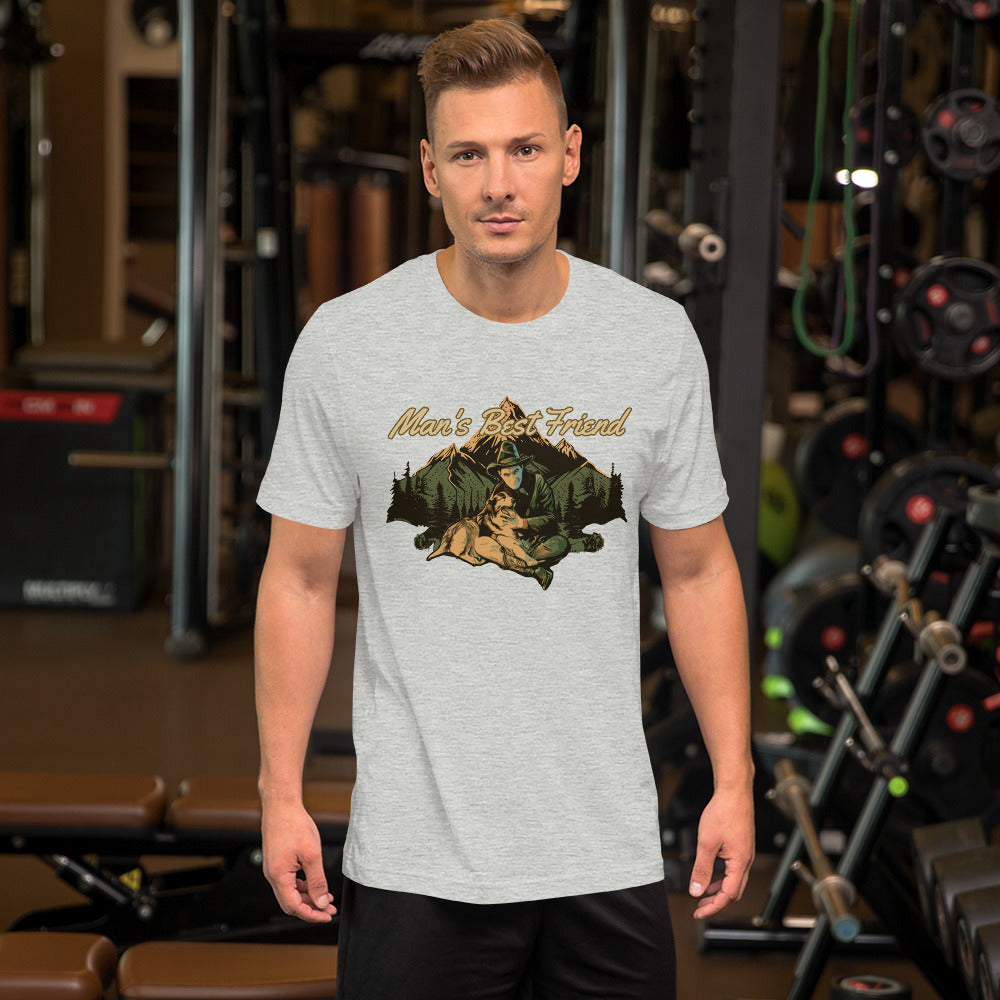 Man's Best Friend Unisex t-shirt