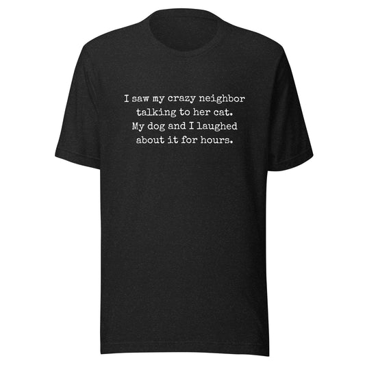 Crazy Cat Lady Unisex t-shirt