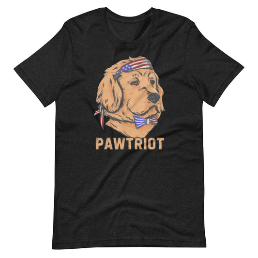 Fourth of July Pawtriot Unisex t-shirt