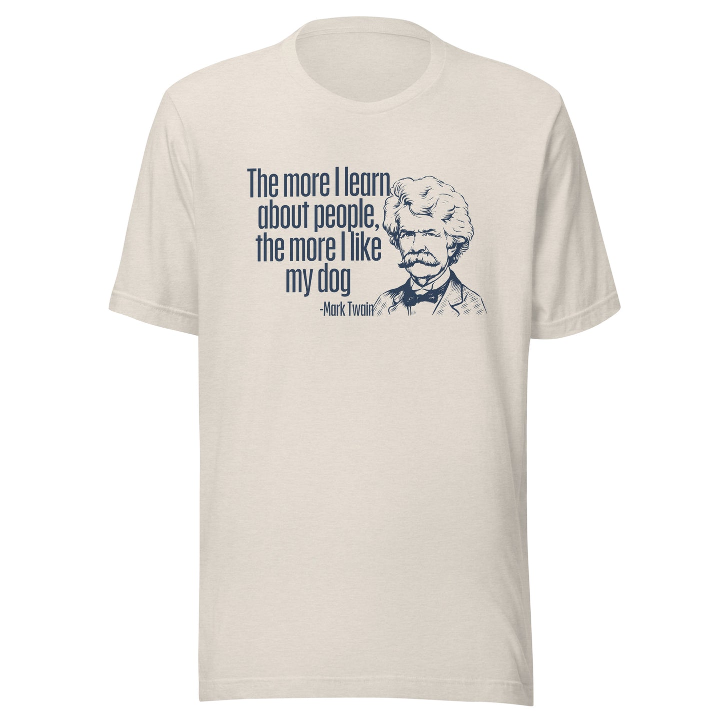 Mark Twain Unisex t-shirt