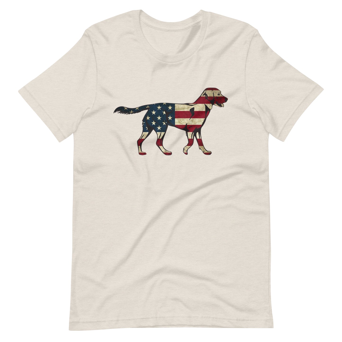 Fourth of July American Labrador Unisex t-shirt