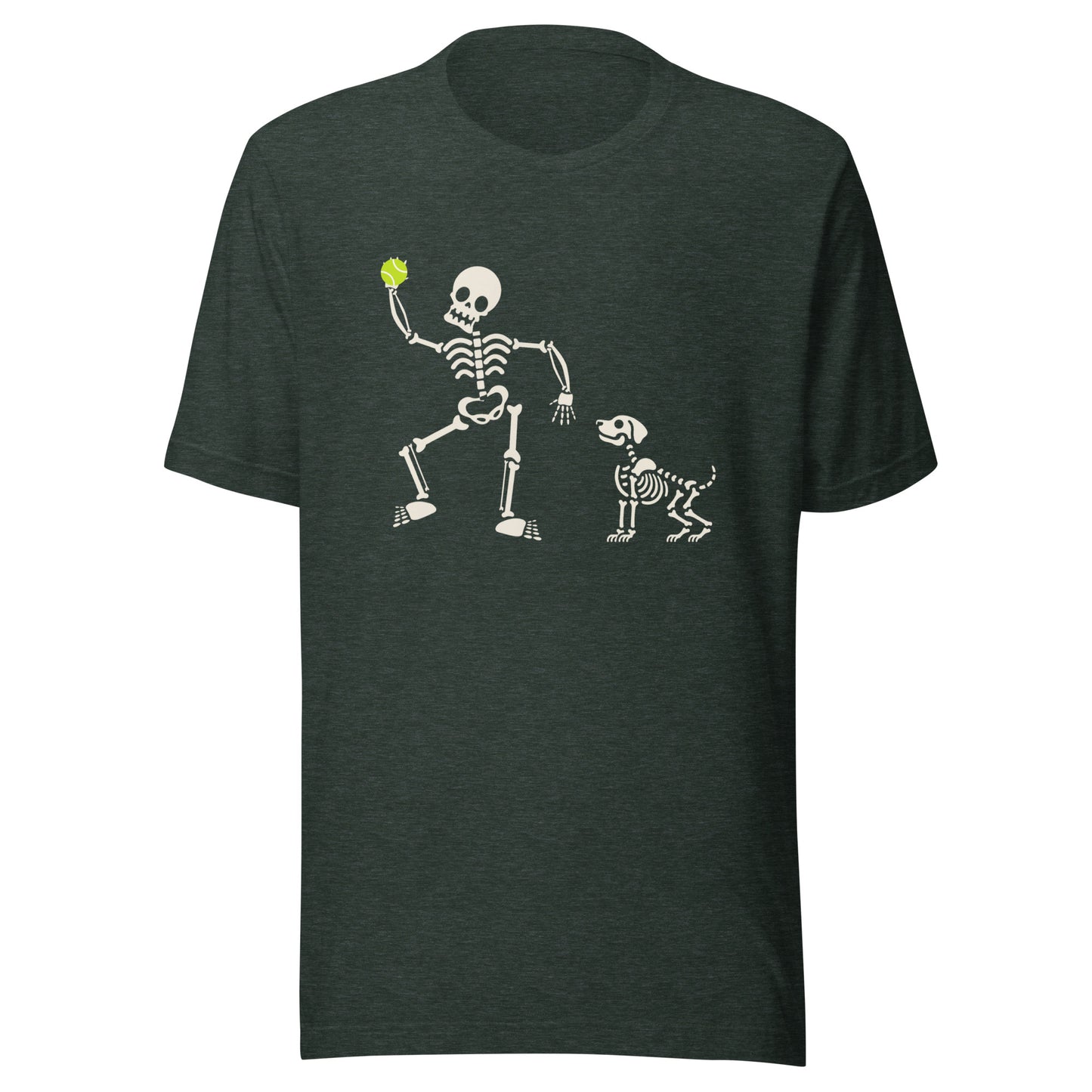 Skeleton Fetch Unisex t-shirt