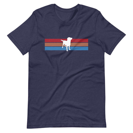 Dog Stripes Unisex t-shirt
