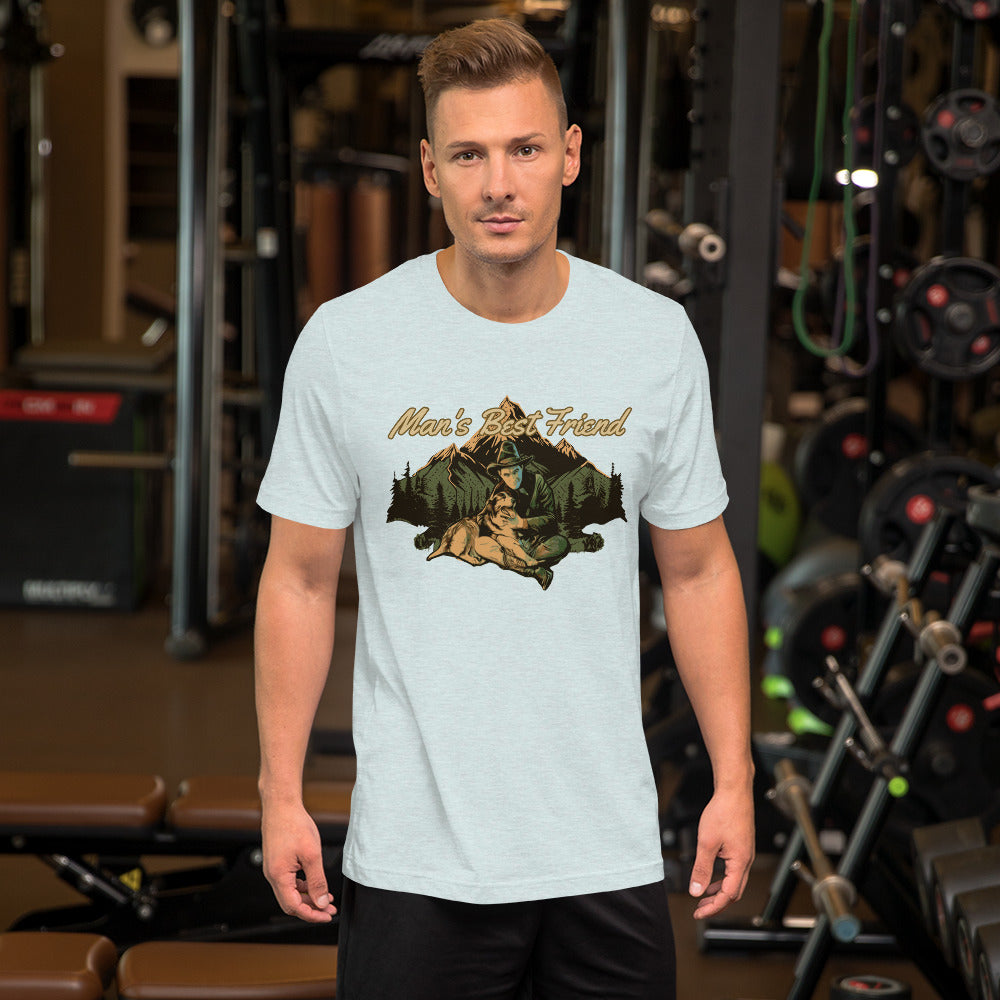 Man's Best Friend Unisex t-shirt