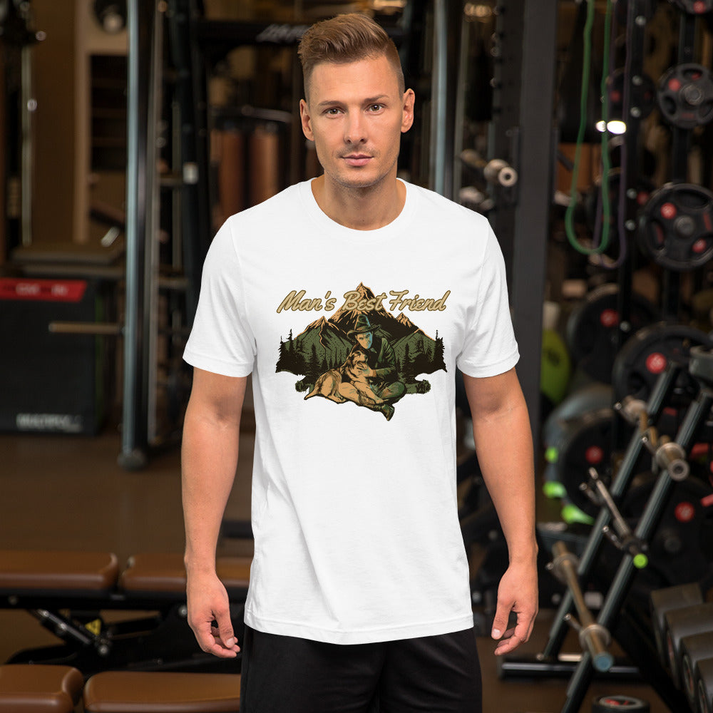 Man's Best Friend Unisex t-shirt
