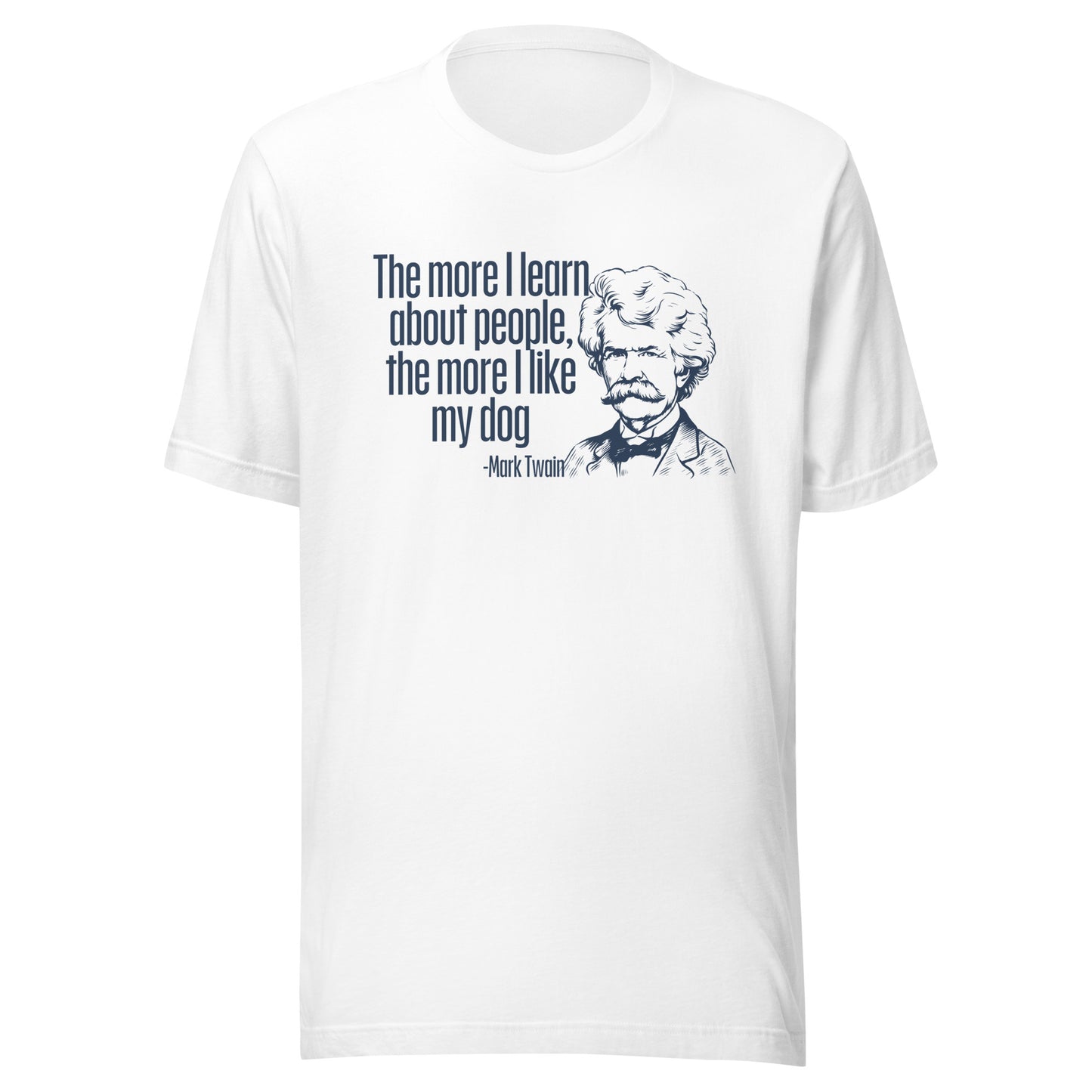 Mark Twain Unisex t-shirt
