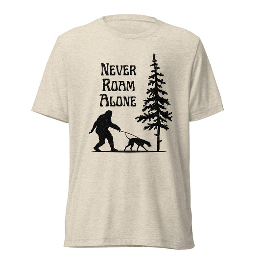 Never Roam Alone Short sleeve t-shirt