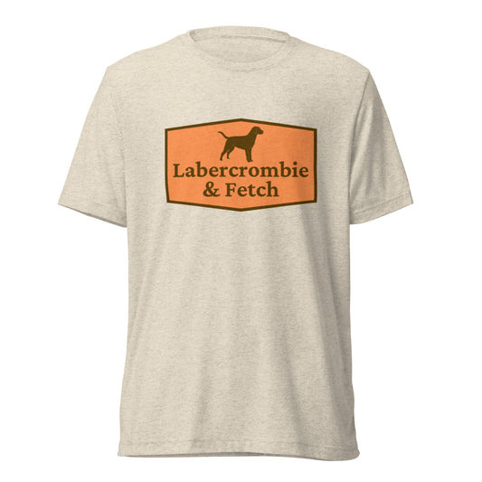Labercrombie Orange Logo Short sleeve t-shirt
