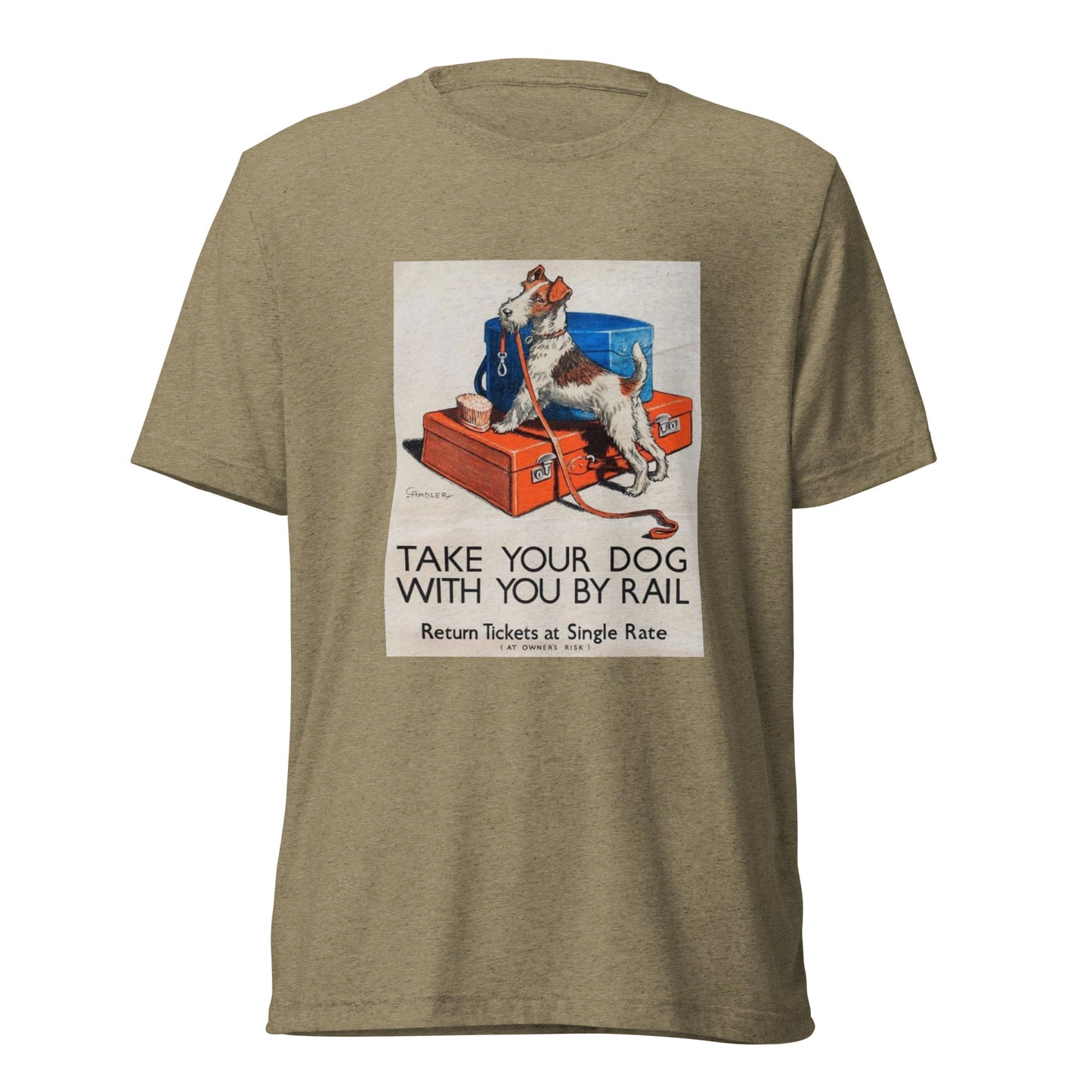 Take Your Dog Short sleeve t-shirt