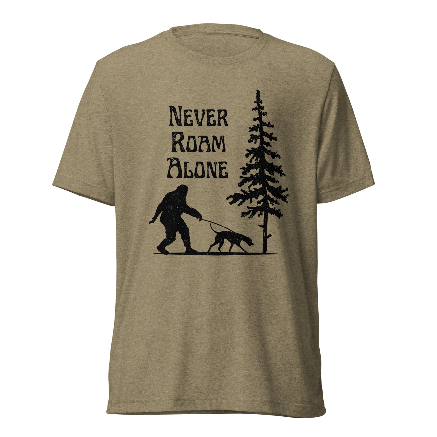 Never Roam Alone Short sleeve t-shirt