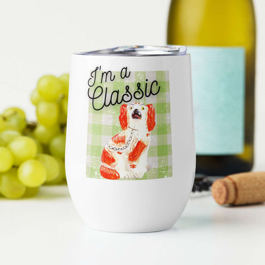 I'm A Little Fancy Wine tumbler