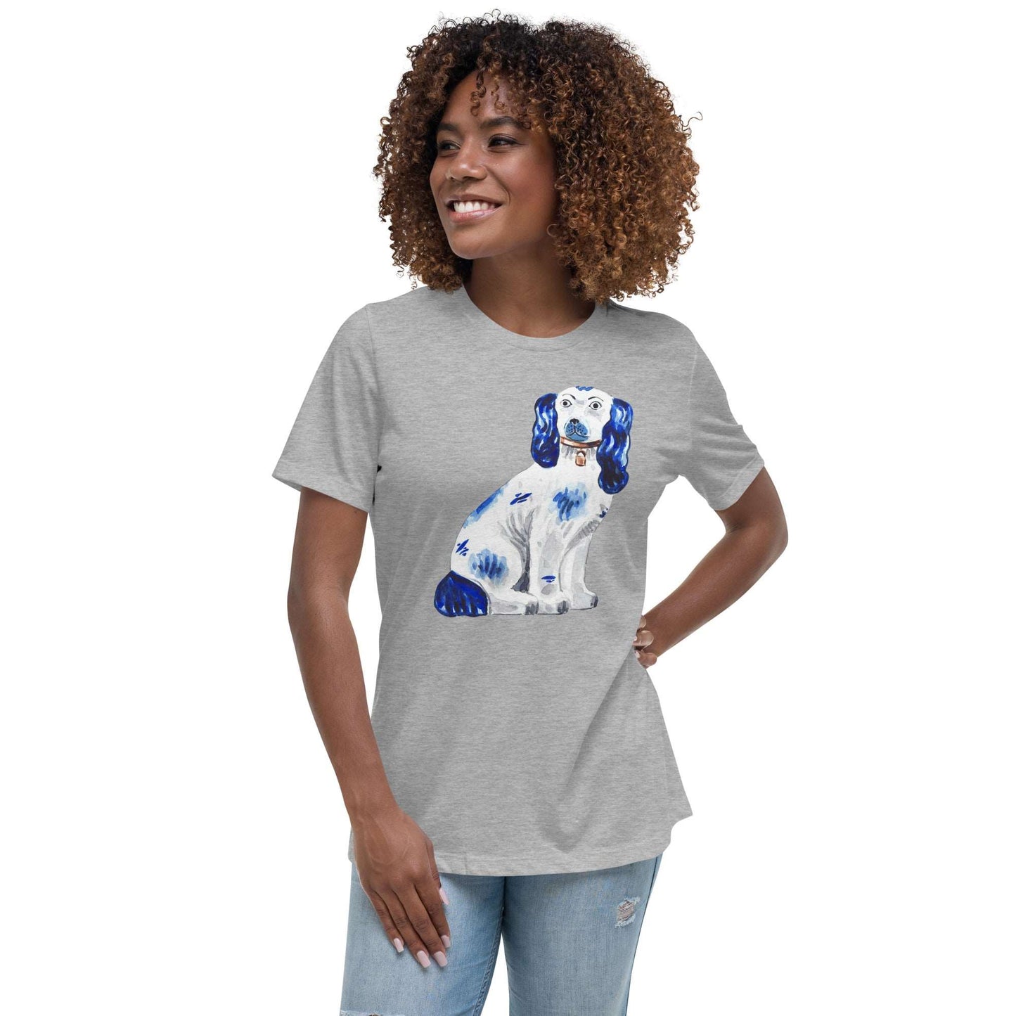 Blue Staffordshire Women's Relaxed T-Shirt