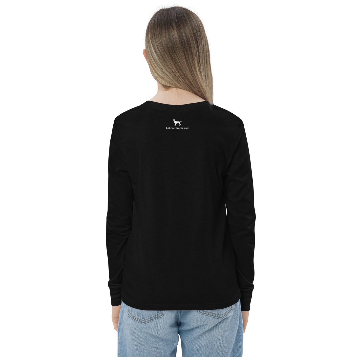 Skeleton Fetch Youth long sleeve tee