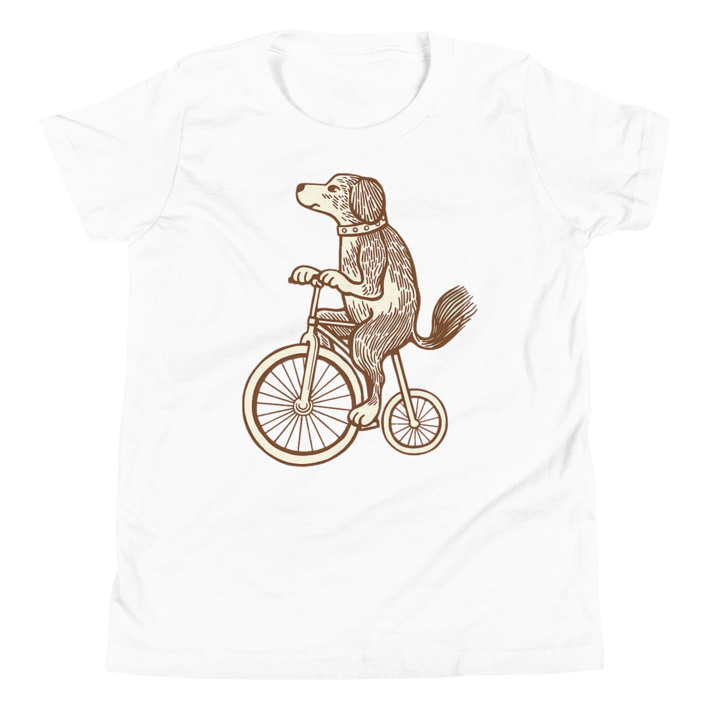 Peddling Pooch Youth Short Sleeve T-Shirt