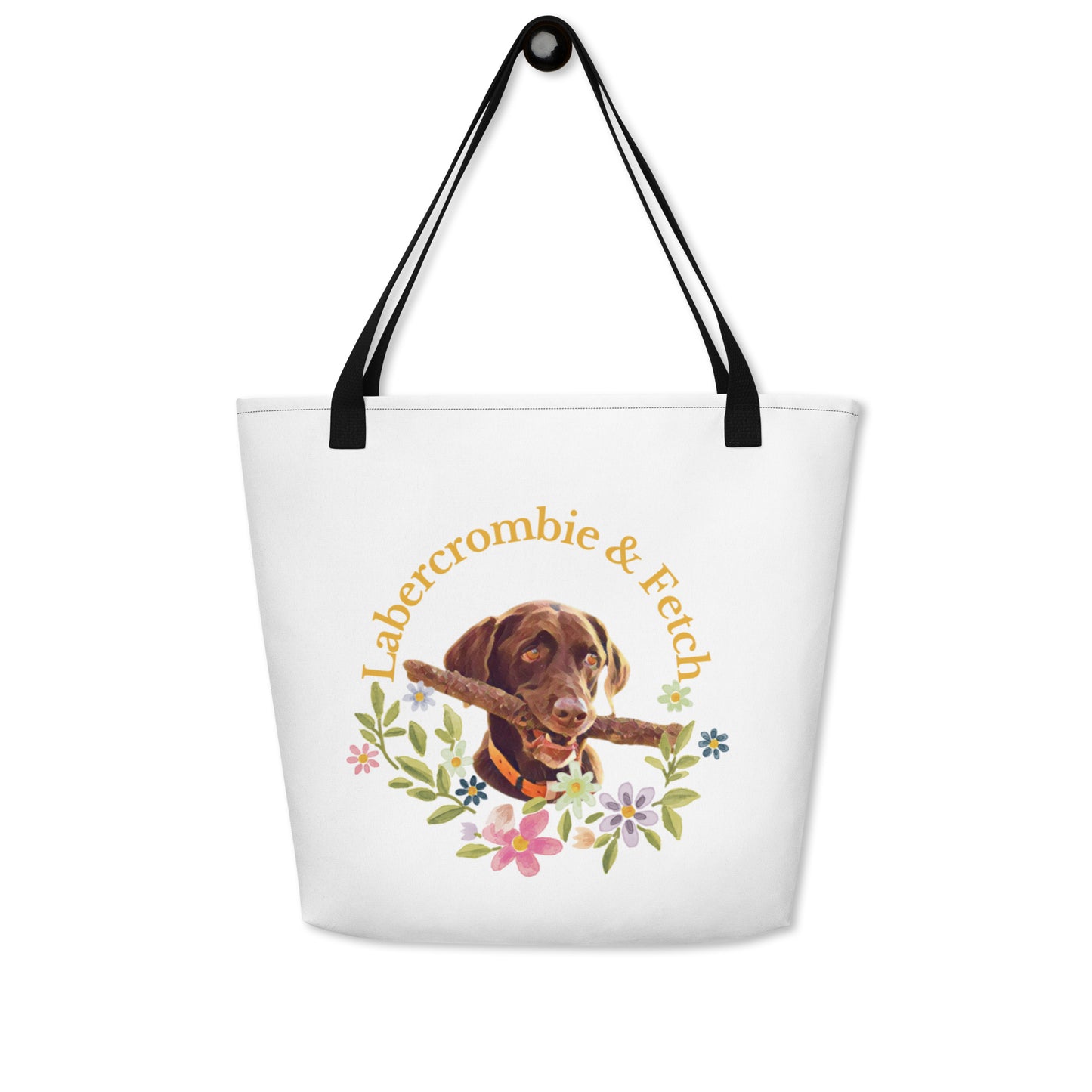 Floral Large Tote Bag