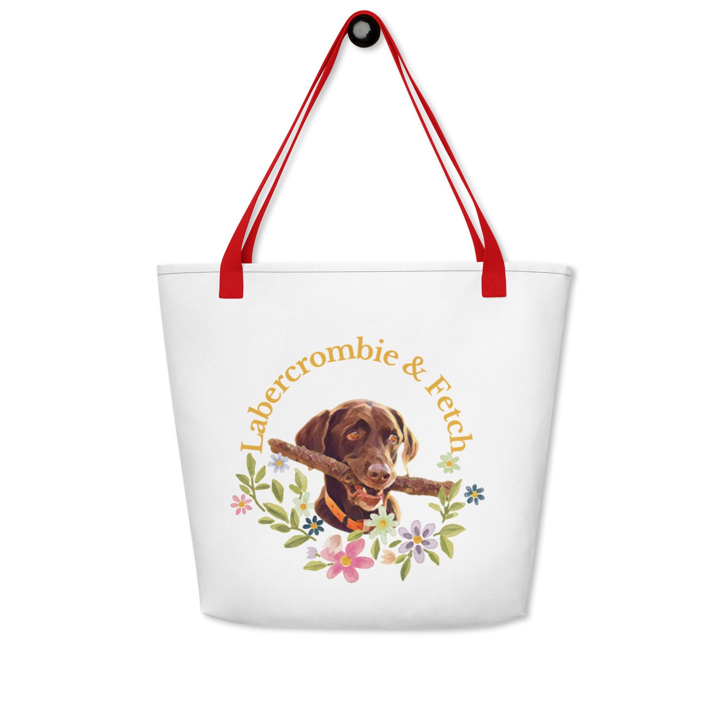 Floral Large Tote Bag